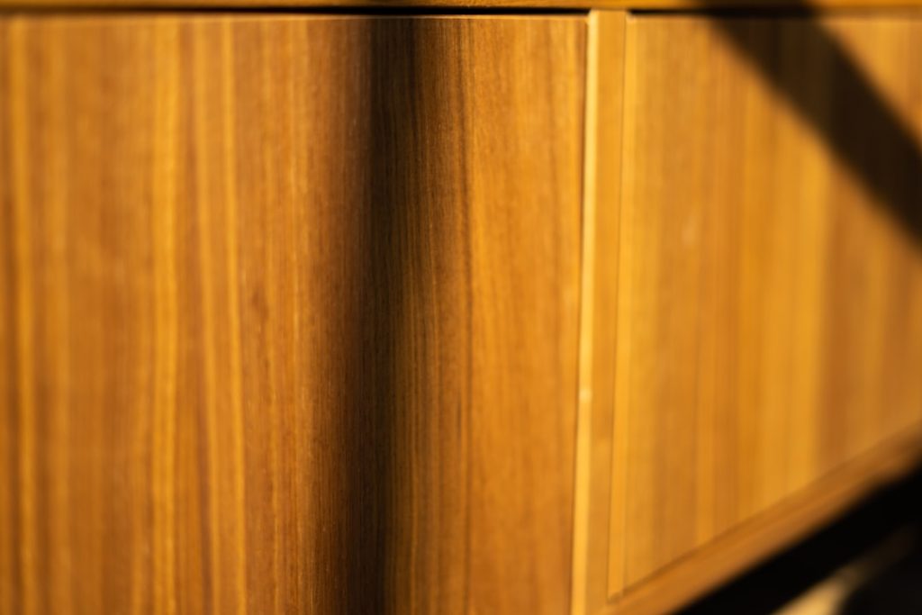 Photo hardwood cabinets